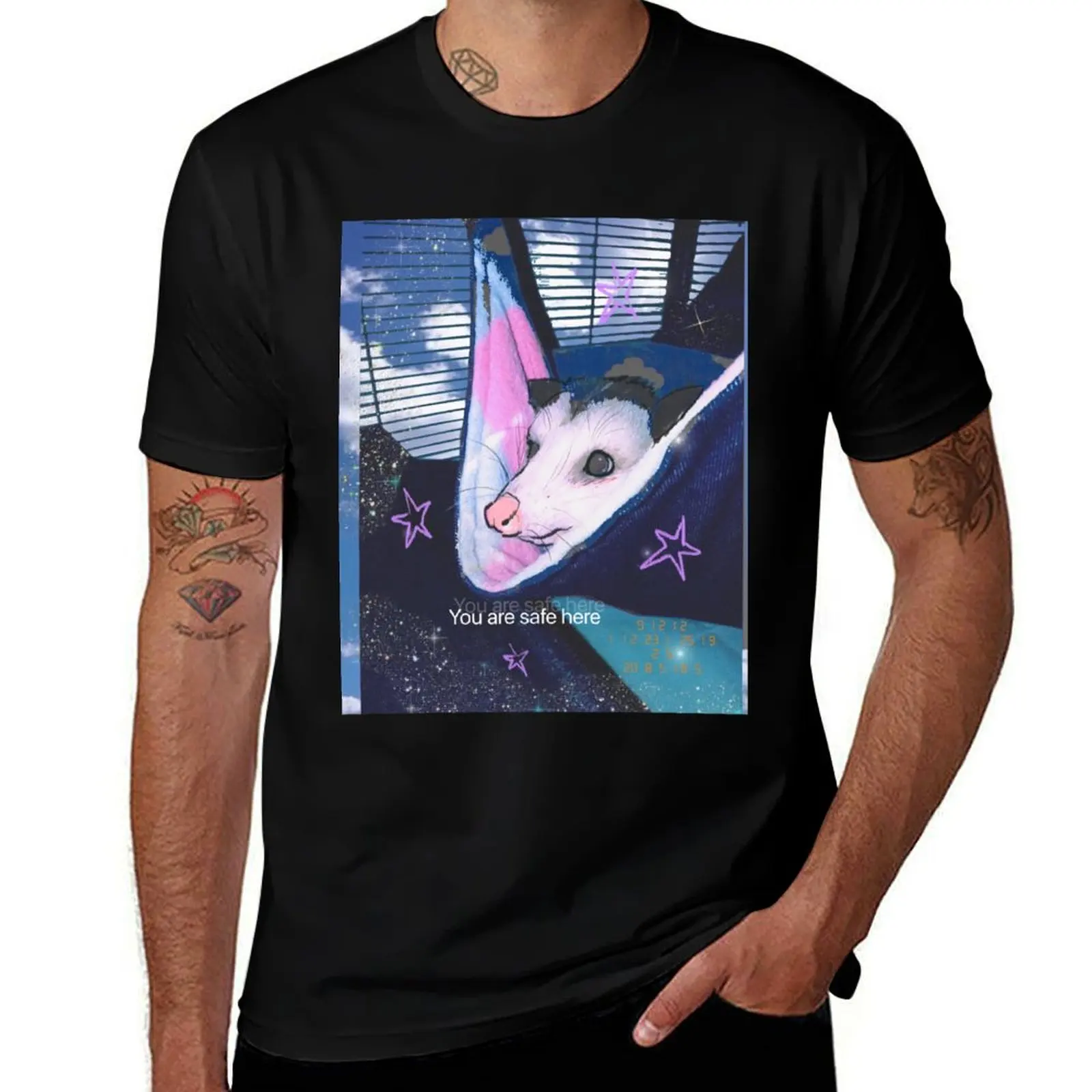 Safe to dream T-Shirt Classic Graphic Short Sleeve Top