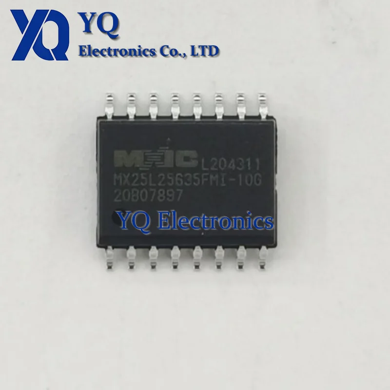 10PCS/lot New OriginaI MX25L25635FMI-10G MX25L25635 Surface mount SOP16 Memory Chip