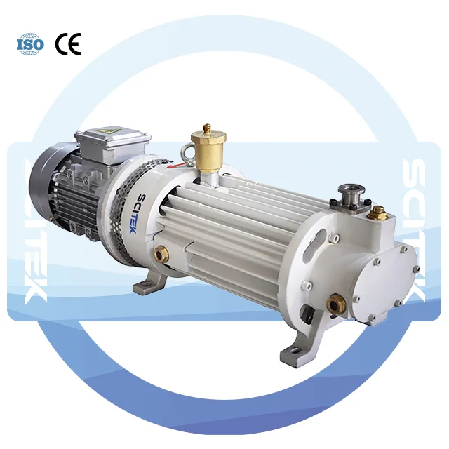SCITEK Air Cooling Dry Screw Pump Screw Vacuum Pump Adopting Stable Magnetic Sealing Device