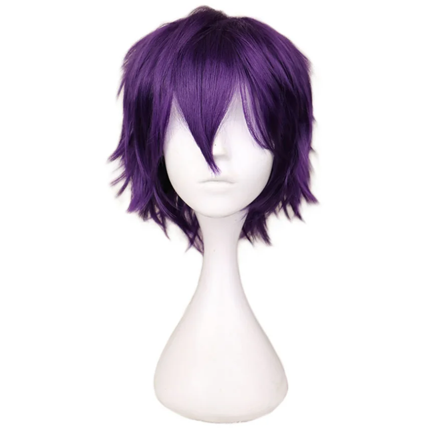 Anime Aki Myojin Cosplay Costume Sweet Punishment Watashi Wa Kanshu Senyou Pet Guard Uniform Hat Whip Purple Wig Hair Suits