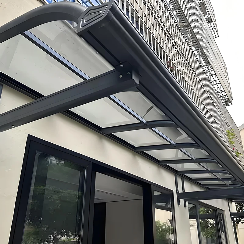 Aluminum Patio Awning and Sunroom Canopy Outdoor Sunshade Shelter for Balcony