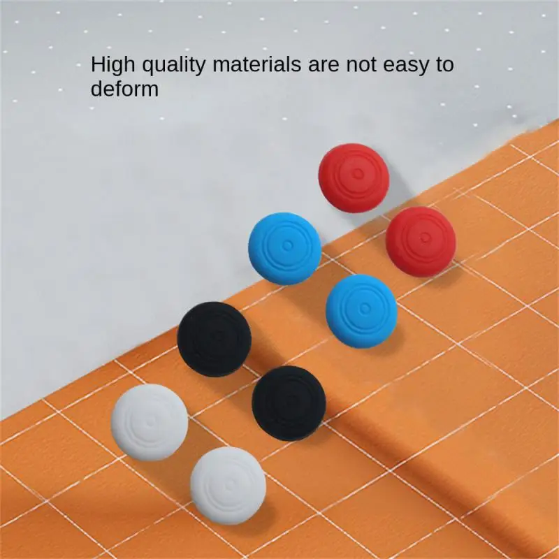 5/10PCS Handle Mushroom Head Anti-slip And Wear-resistant Red Gamepad Feels Great Black Protective Case Rocker Hat Tight Fit