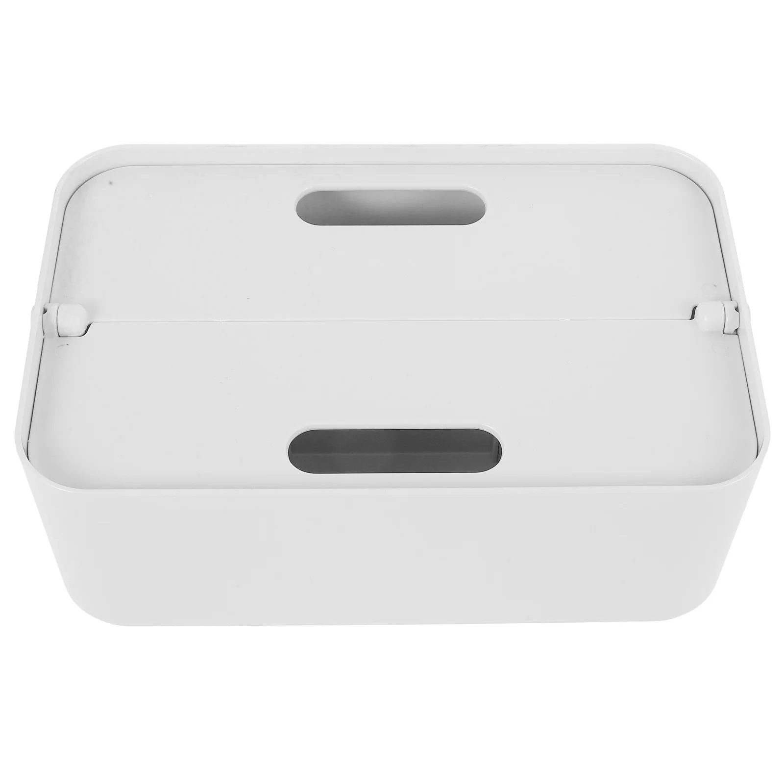 

Pen Storage Box White Compartment Holder For Art Supplies Painting Tools Stationery Organizer Student Desk Container
