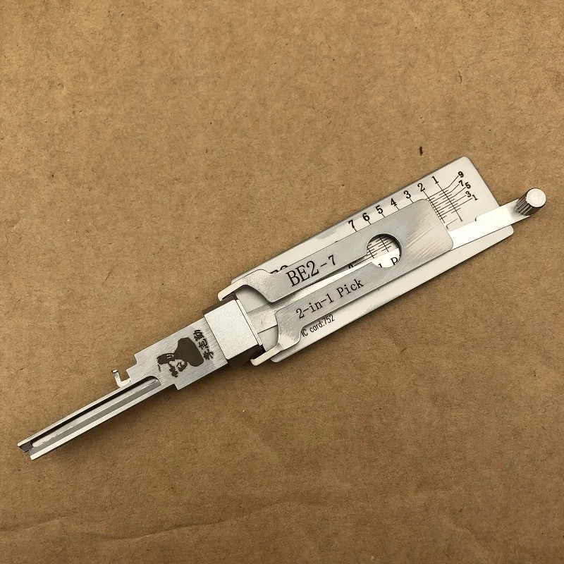 BE2-6 BE2-7 Lishi 2in1 For BEST Lock House Door Open tool Lock Pick Tool Locksmiths tool