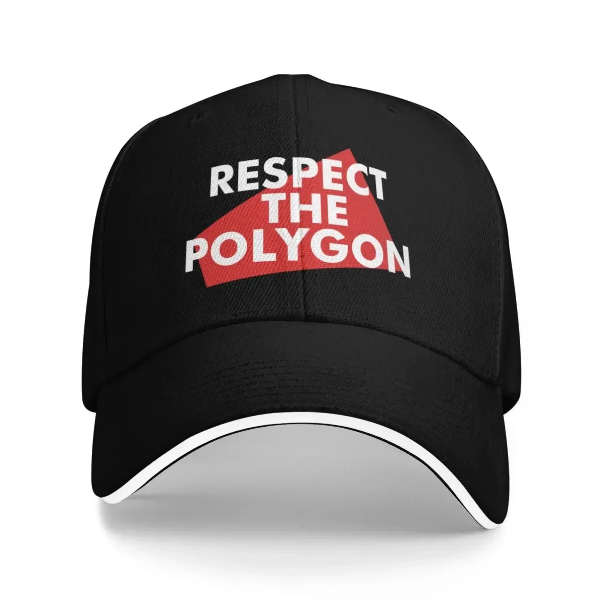 Gorra de béisbol 2026 New Respect The Polygon, gorras divertidas para golf, ropa de playa para mujer, outlet 2025 para hombre