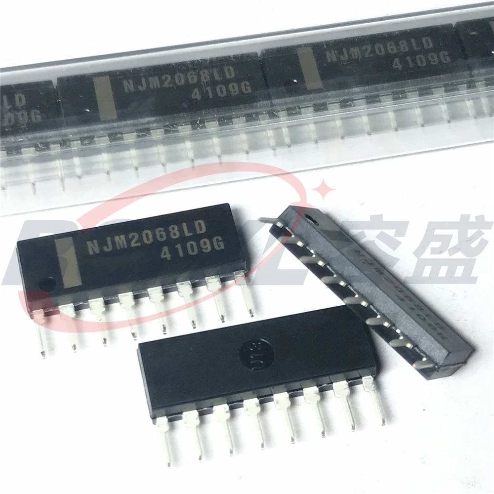 NJM2068LD SIP-8 new original 10pcs/lot