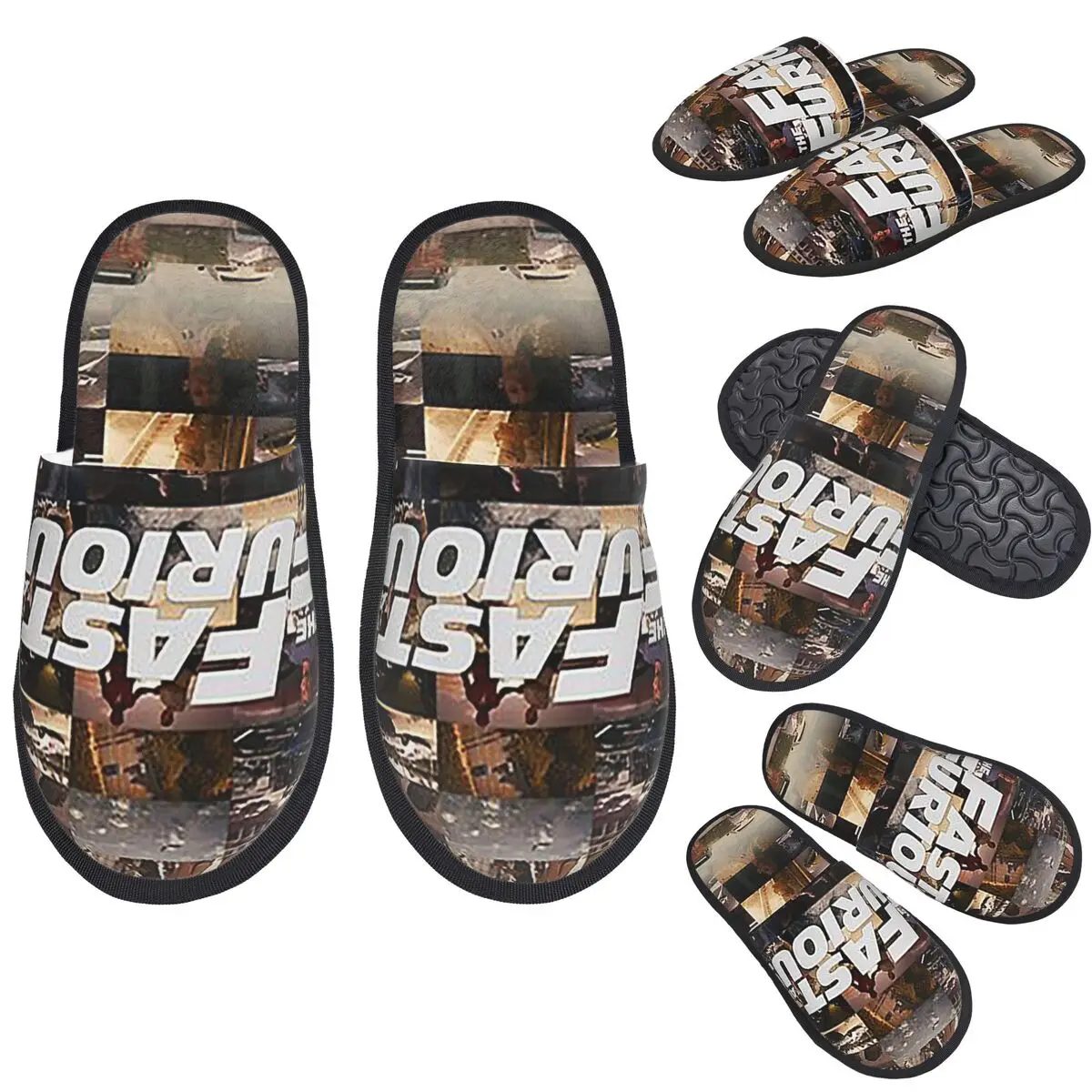 Тапочки Tribute на заказ, теплые мягкие женские домашние тапочки из пены с эффектом памяти, домашние пушистые туфли