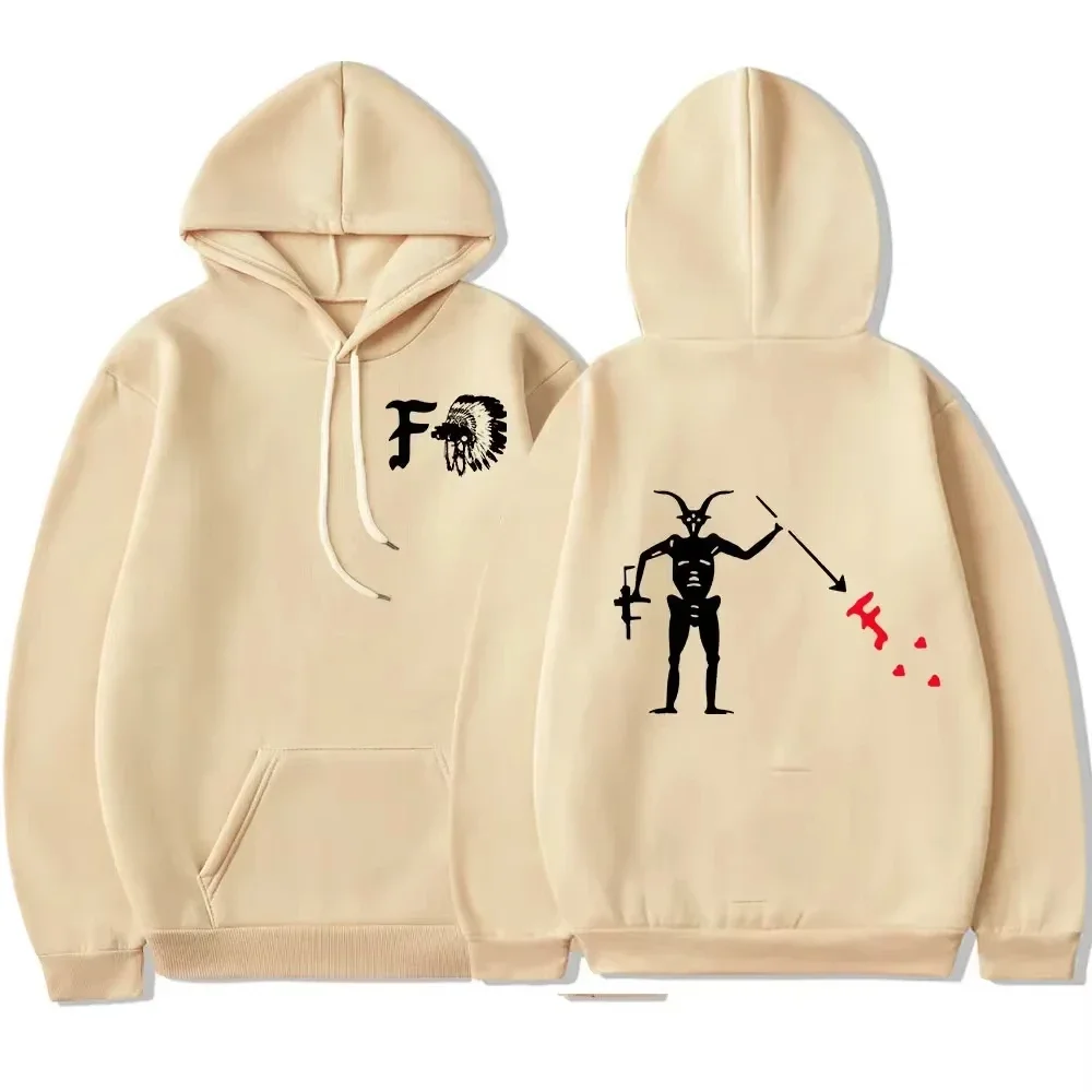 2025 Forward Observations Group Hoodie Death Skeleton Satan Men Graphic Hooded Sweatshirts Gothic Clothes Hoodies Harajuku - view 3