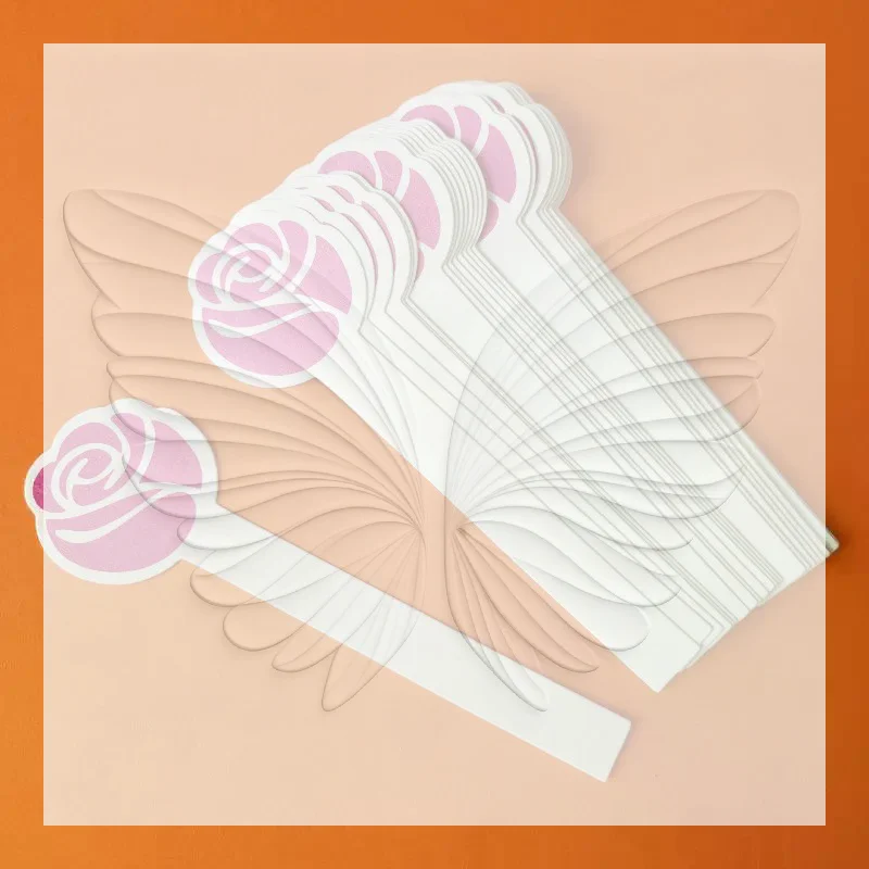 Aromatherapy Test Strips Cute Shaped Blank Customizable Printable Area for Essential Oil Perfume Testing DIY Scent Gift Making