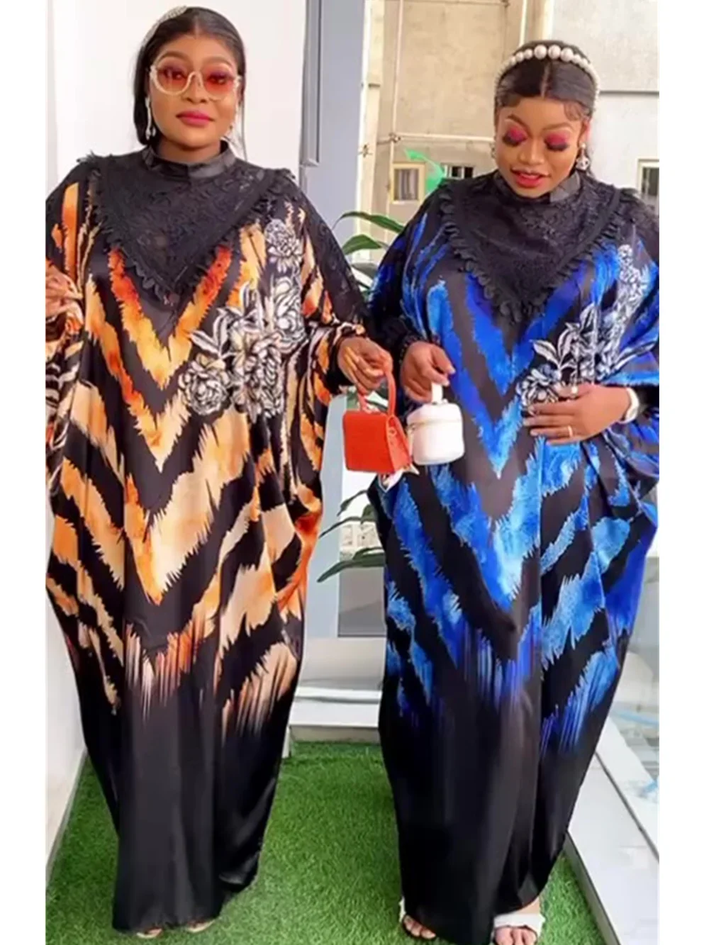 

African Dresses for Women Traditional Africa Clothing Dashiki Ankara Outfits Gown Abayas Robe Muslim Kaftan Maxi Long Dress 2024