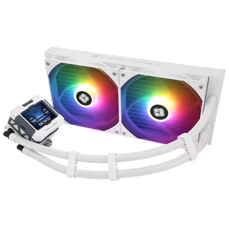 FW 280 CPU Cooler Fan All-in-one Screen Water Cooling Radiator,cpu Water Cooler ARGB 120mm Fan