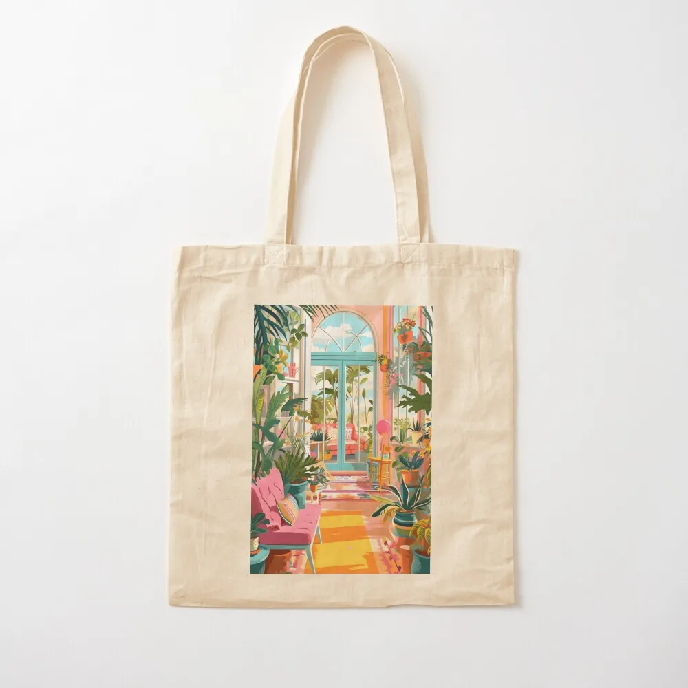 Gay house full of plants Tote Bag Canvas stote bag sac pour femme custom canvas bag