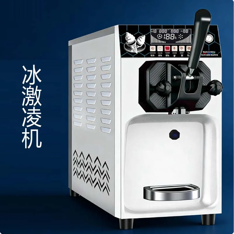 

Коммерческая автоматическая настольная машина для приготовления мягкого мороженого (джелато, йогурт) на продажу, использующая молоко и воду в качестве сырья