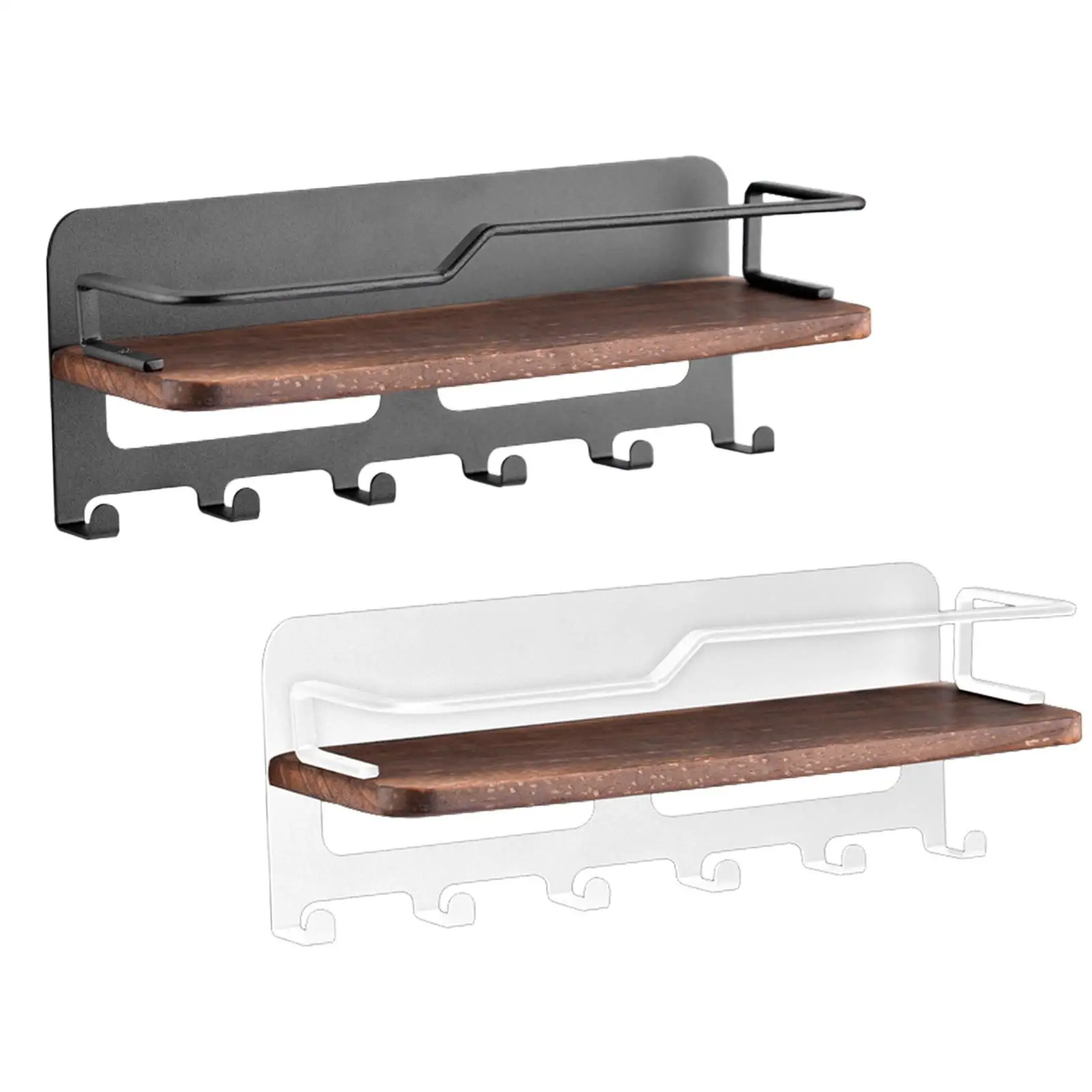 

Боковая стойка холодильника с крючком, подвесная корзина для кухни, балкона, кабинета