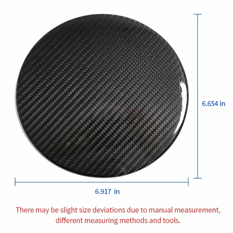 For Chevrolet Camaro Carbon Fiber Exterior Oil Fuel Tank Gas Cap Cover Trim 2016 2017 2018 2019 2020 2021-2023 Accessories
