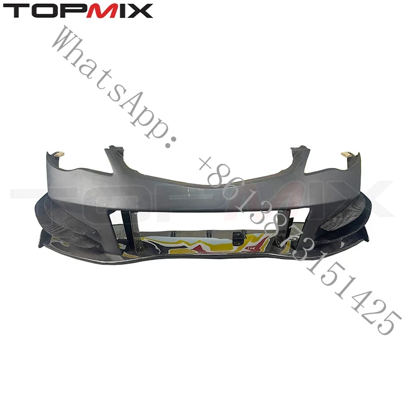 

Подходит для FD2 Type R 2007-2011: Передний бампер J's Racing с накладками