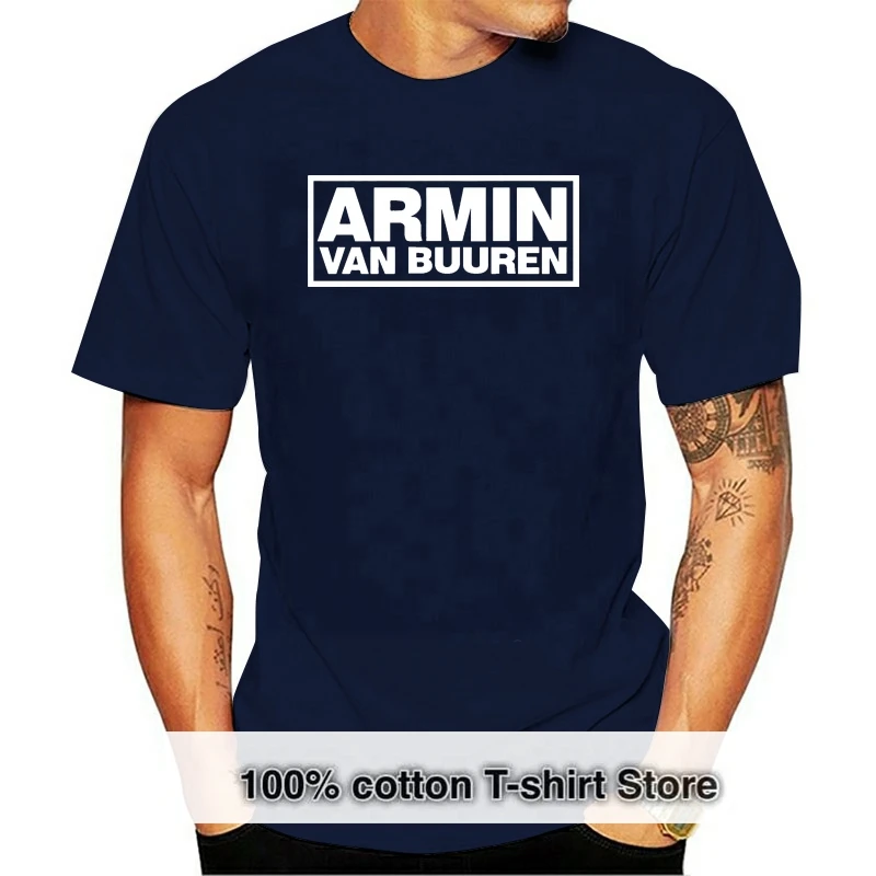 ARMIN VAN BUUREN PRINTED TRANCE MENS T-SHIRT ASOT HOUSE MUSIC IBIZA RAVE DJ TEECool Casual  T Shirt Men Unisex Fashion