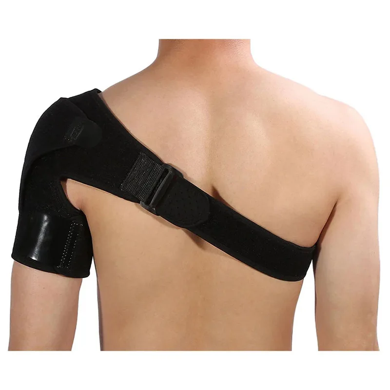 Adjustable Left/Right Shoulder Support Bandage Protector Brace Joint Pain Injury Shoulder Strap Tennis Sport Training Equipment