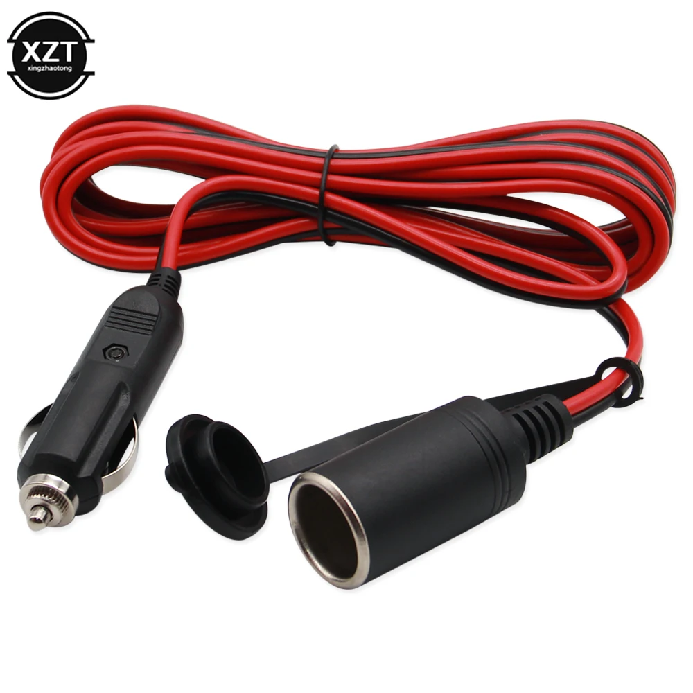 

3M 12V/24V Car Cigarette Lighter Extension Cable 15A Large Current Car Charging Female Socket Wire Power Cord Car Accessories