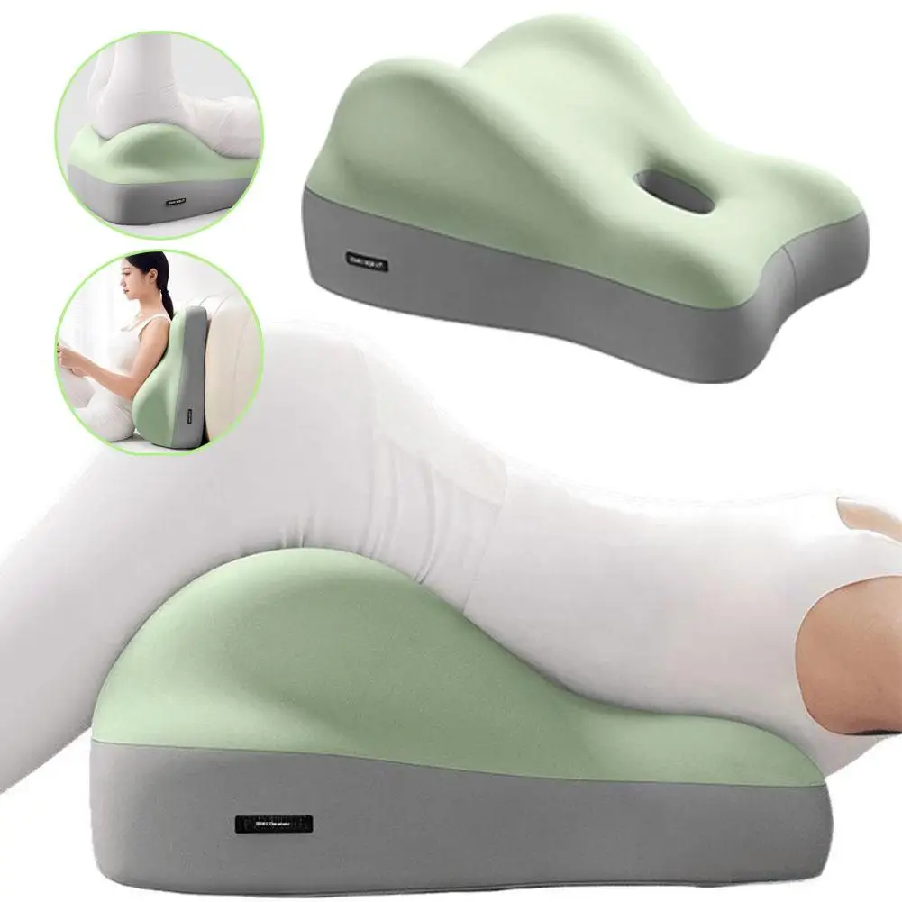 Multi-Functional Tummy Support Green  Bedroom Furniture Comfortable Waist Cushion For Bed Sofa Love Pillow Memory Foam