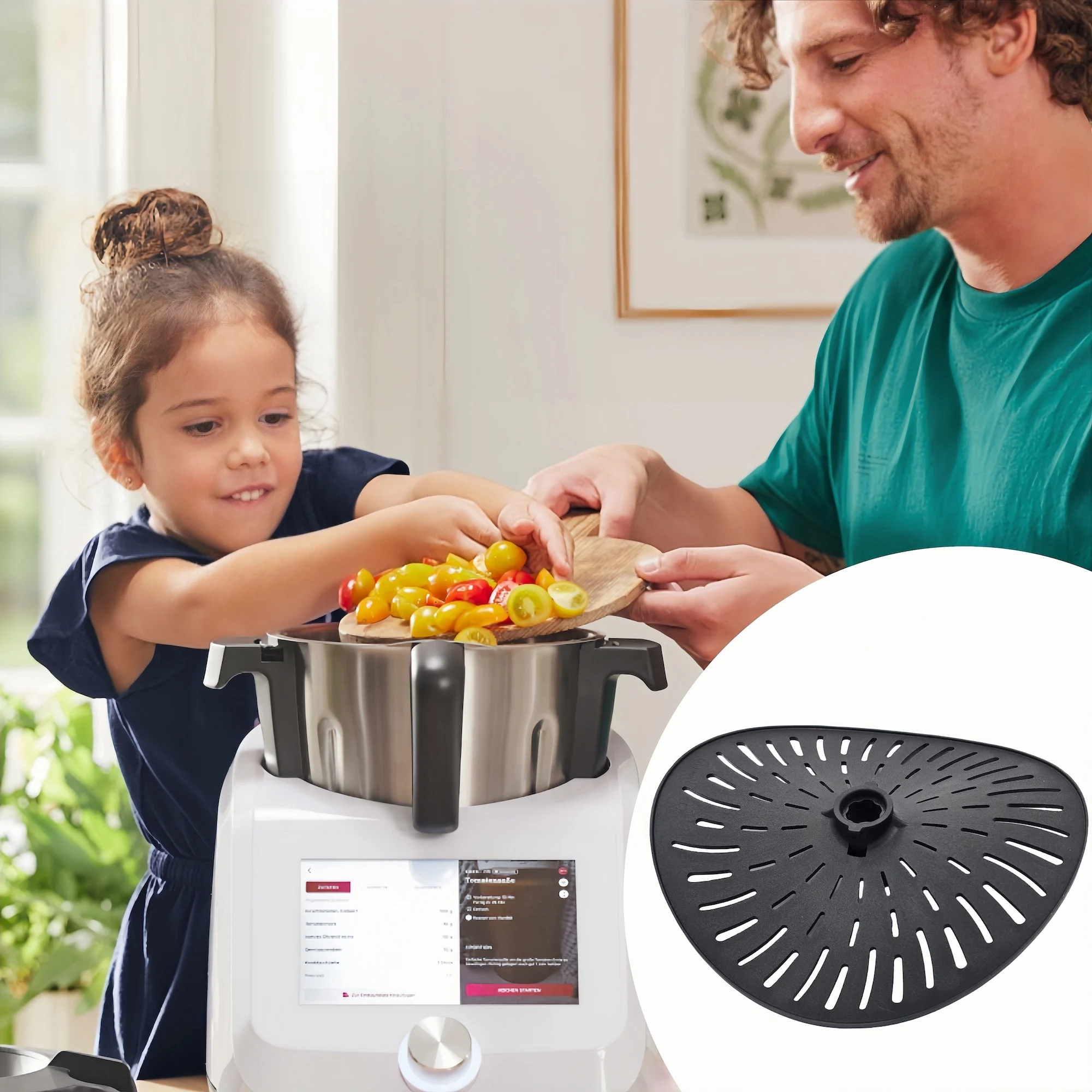 Funda para cuchillo de hoja para Lidl Monsieur Cuisine Connect y Smart Lidlomix Trend, accesorios adecuados para cocción lenta y Sous Vide