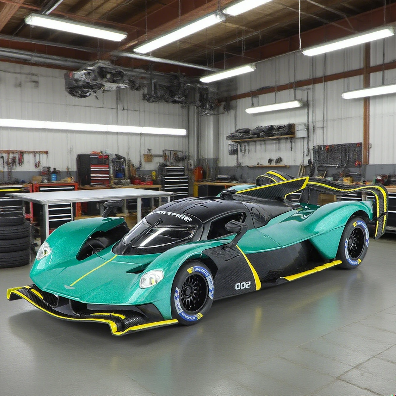 

1:24 Valkyrie Spider Supercar Alloy Model Car Toy Diecasts Metal Casting Sound and Light Car Toys For Children Vehicle