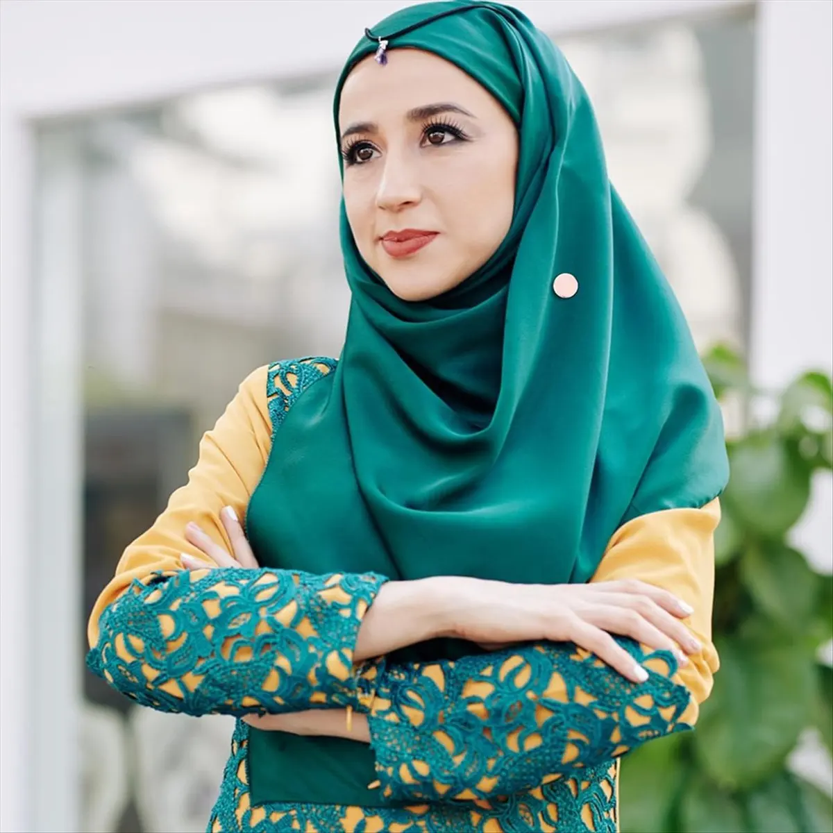 AA77 NEW  12pcs Hijab Magnetic Pins, Strong Hijab Magnets Colorful Magnetic Scarf Clasp Pinless Brooch Hijab Pins Buttons
