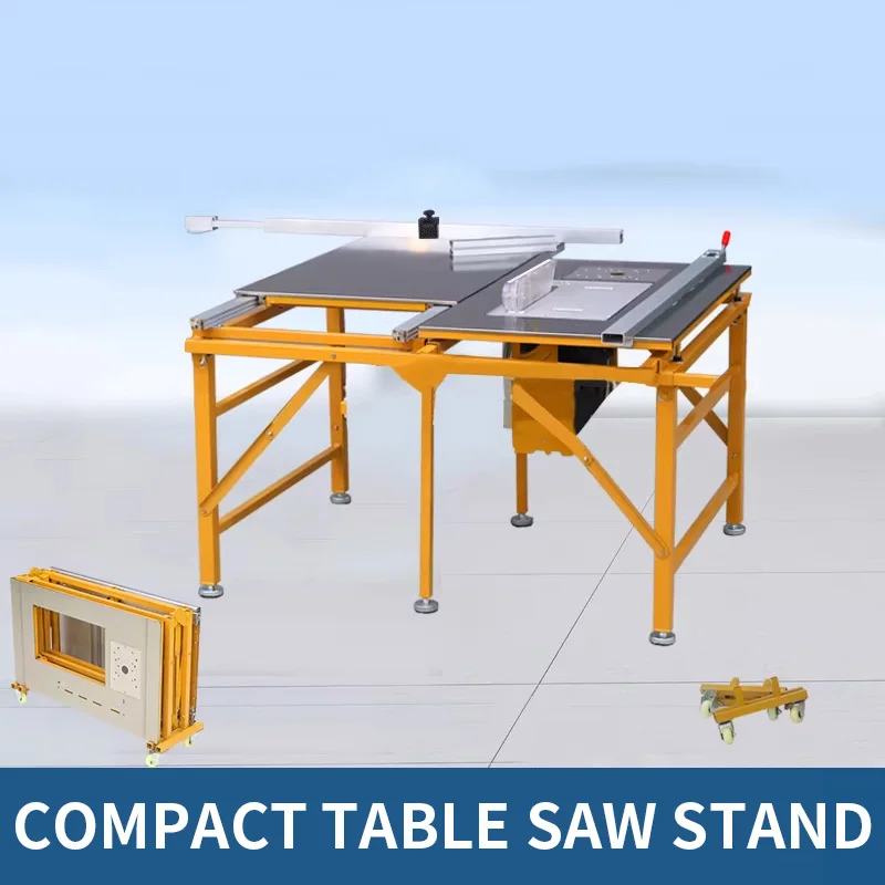 Multi-Function Woodworking Saw Dust-Free Saw / Master-Slave Saw Precision Guide Rails Folding S( ized)