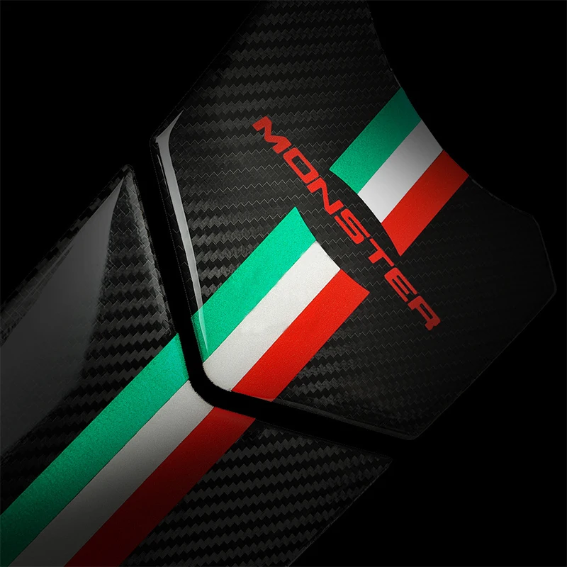 ドゥカティ Monster600 Monster696 Monster821 1998-2019 オートバイタンクパッドプロテクターオイルステッカーケーススリップオン DUCATI Monster-821