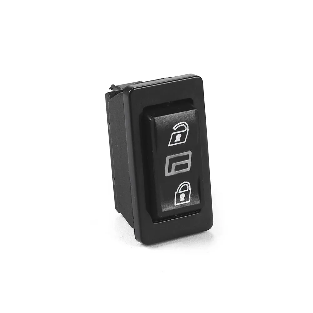 1pc 12V 20A 3 In1 Universal Car 5pins DPDT Power Door Glass Switch Door Lock Control Plastic Black Switches Electric Replacement