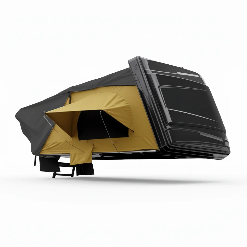 

ABS Shell Rooftop Tent with Aluminium Frame Hard Shell Roof Tent with Roof Racks