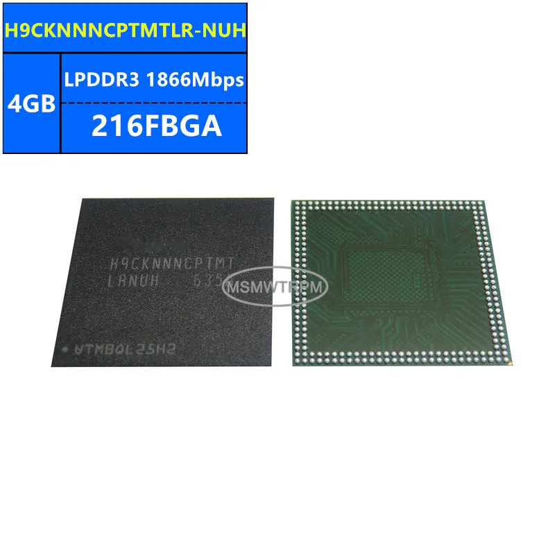 

H9CKNNNCPTMTLR-NUH LPDDR3 4GB 1866Mbps 216FBGA 32Gb Memory Chip IC Integrated Circuits Brand New Original In Stock