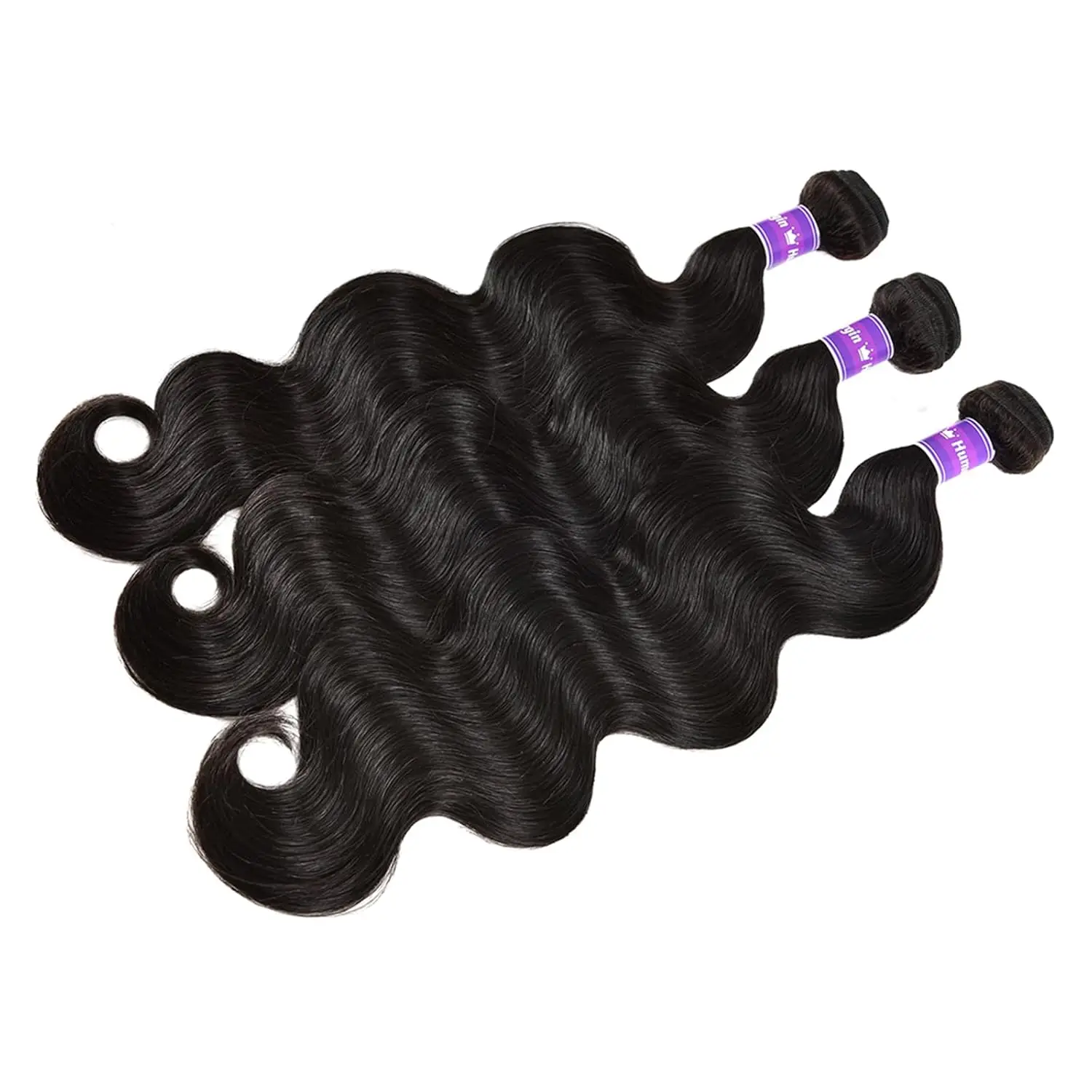 Bundles de cheveux humains Body Wave, tissage brésilien 100% non traité, 10A, 22 po, 24 po, 26 po, 3 faisceaux