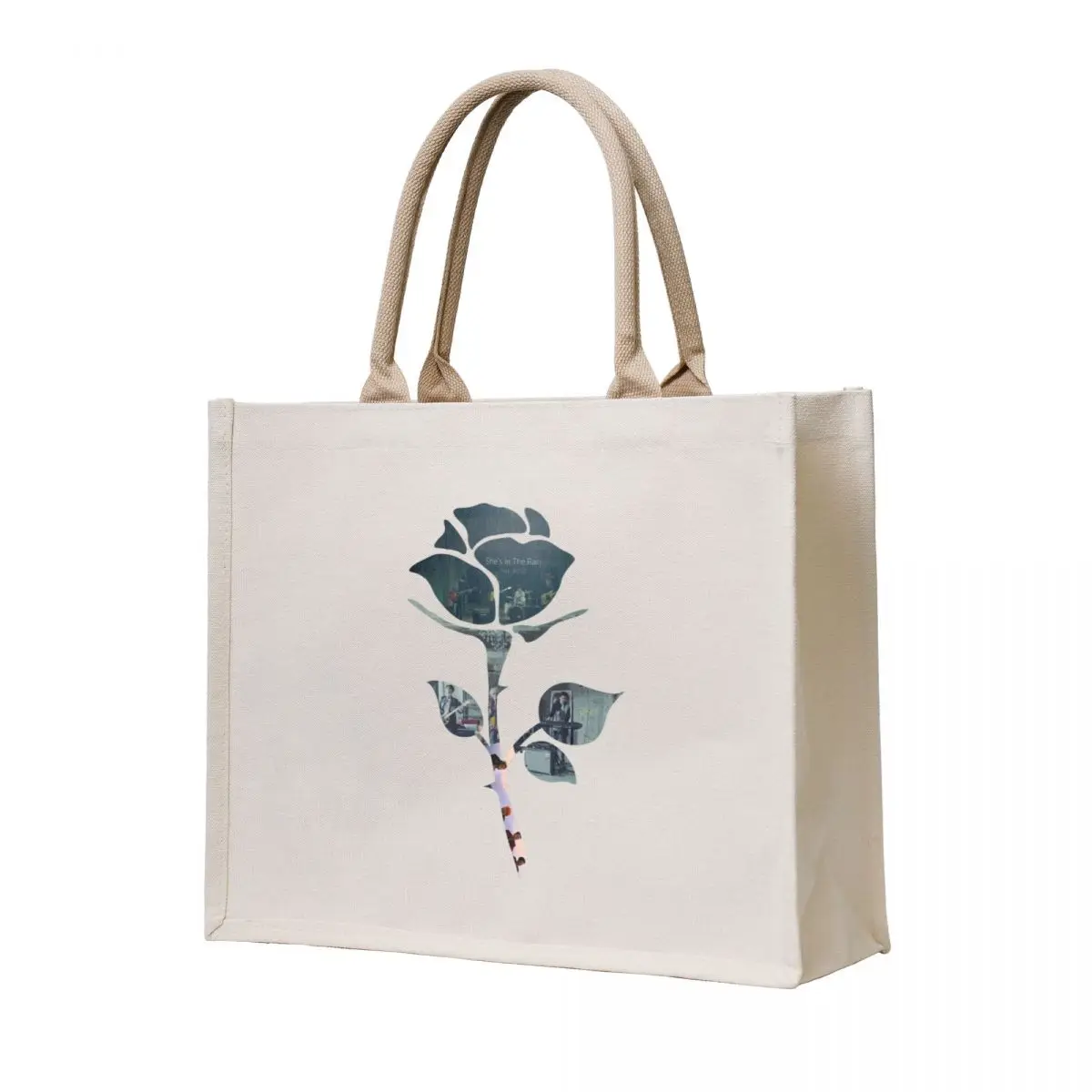 

The Rose - W/O Logo Tote Bag female bag cute tote bag large size bags Canvas stote