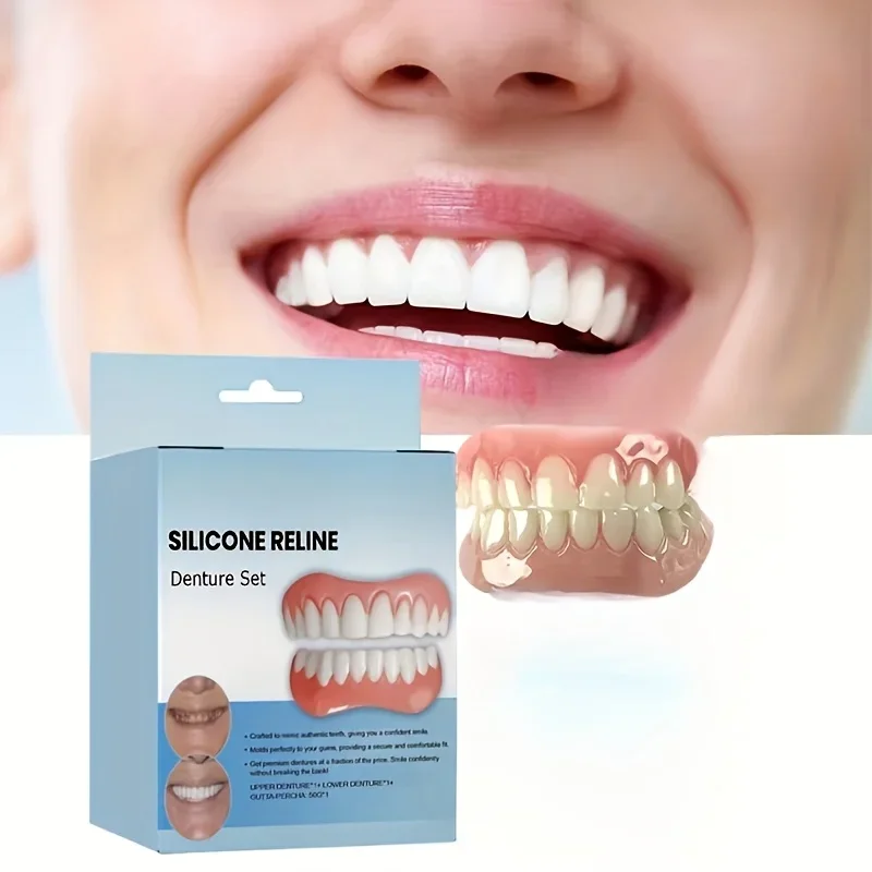 

Набор мягких силиконовых накладок для зубных протезов, универсальный для верхних и нижних зубов, прост в использовании, удобен в носке, H2931-3