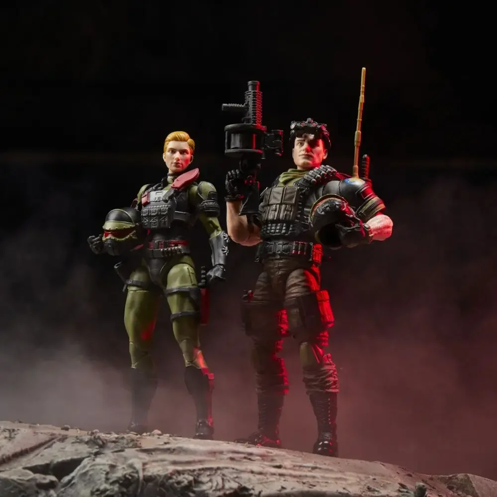 

In Stock Hasbro G.I. Joe GI Joe Classified Series 6" 138 Vincent R Falcon Falcone Quarrel 2-Pack Anime Action Figure Model Toys