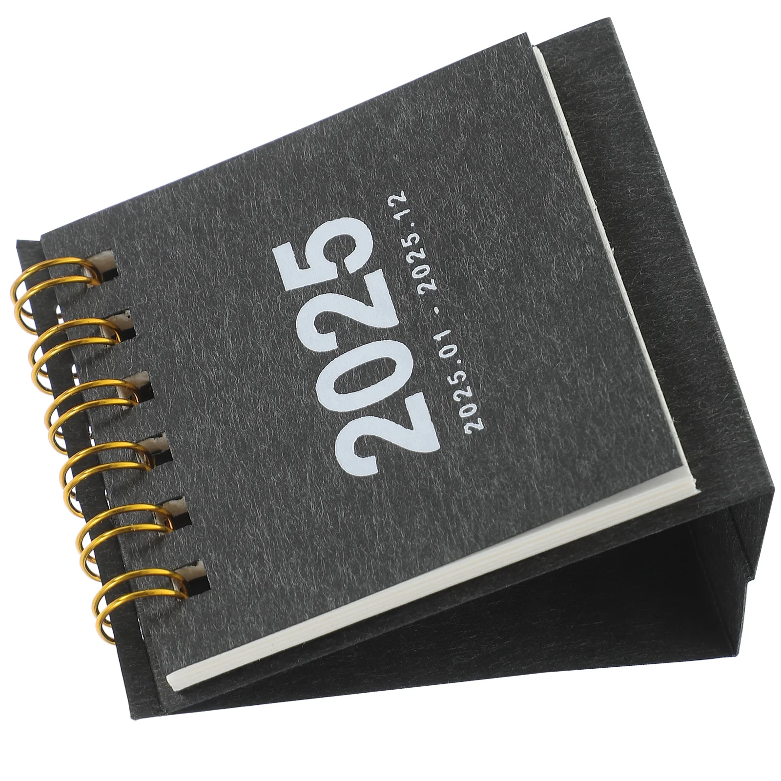 

Desk Mini Calendar Student Spiral Standing Paper 2025 Monthly Calendars Decorative