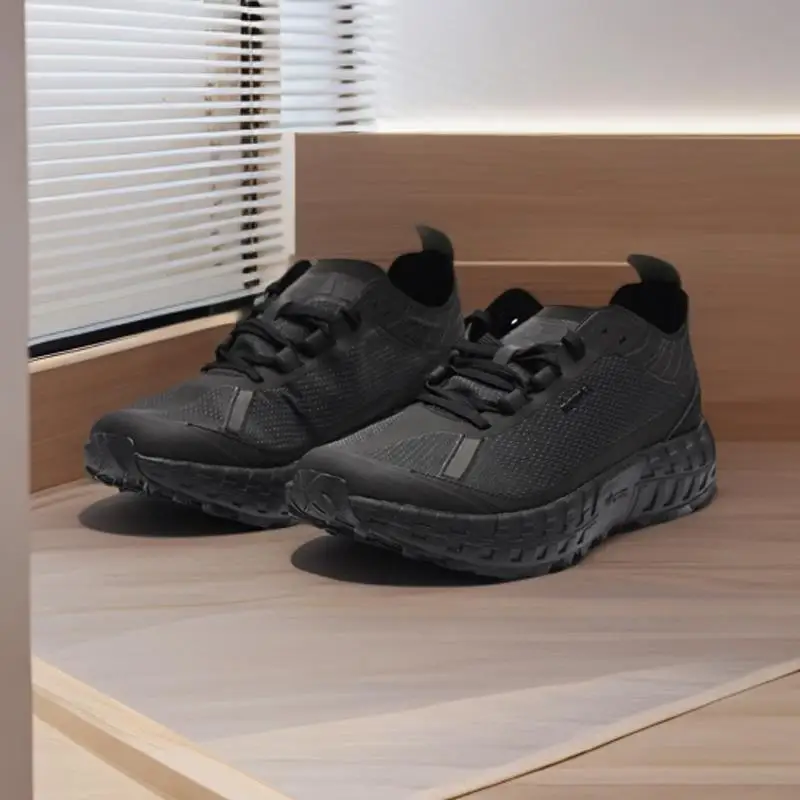 

Fall New Mont Blanc Carbon Plate Trail Hiking Shoes, Men's Wide-Toe Box Anti-Slip Shock-Absorbing Mountain Running Shoes