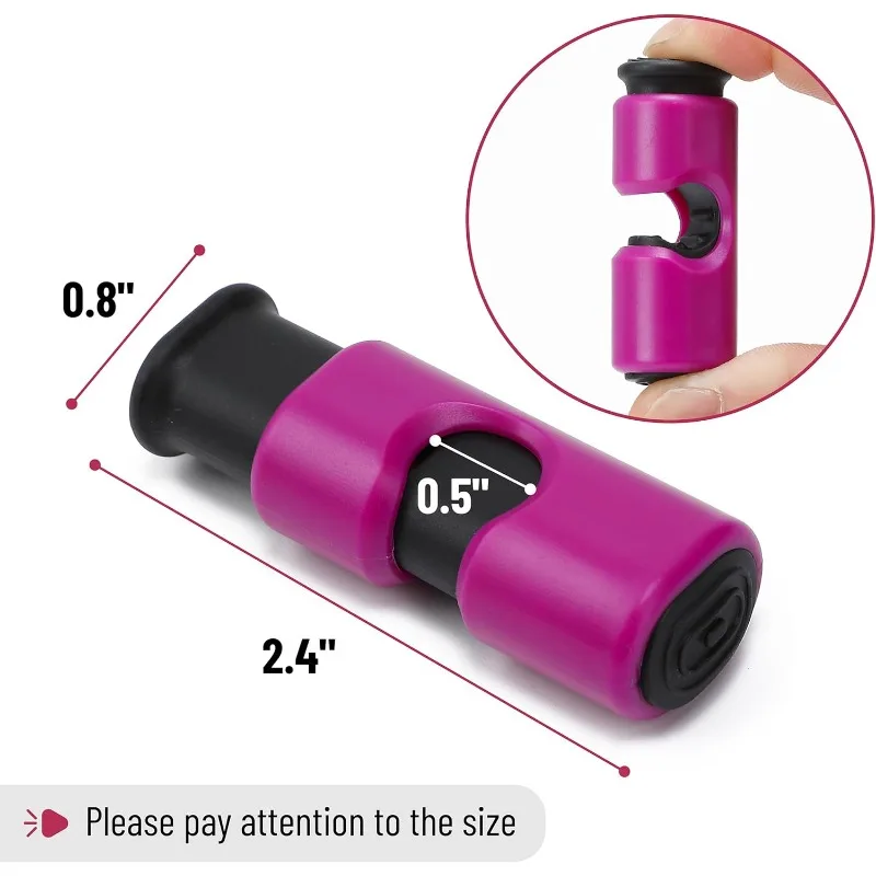 8Pcs Plastic Squeeze-Lock Bread Clips - Food Storage Clips for Bread, Snacks & Food Package Bags