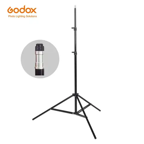 Godox Ajustable 302 2m Light Stand with 1/4 Screw Head Tripod for Studio Photo Vedio Flash Lighting 200cm