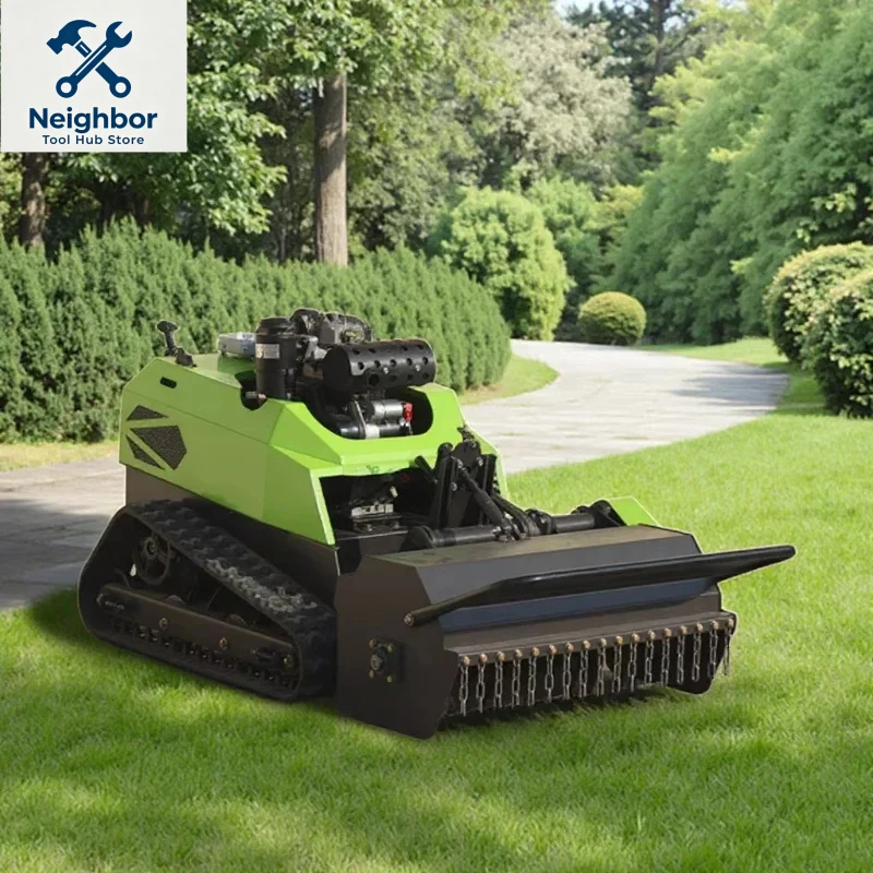

Four-Stroke Function Crawler With Remote Control Snow Plow Agrlture And Fortry Equipment Garden Lawn Mower