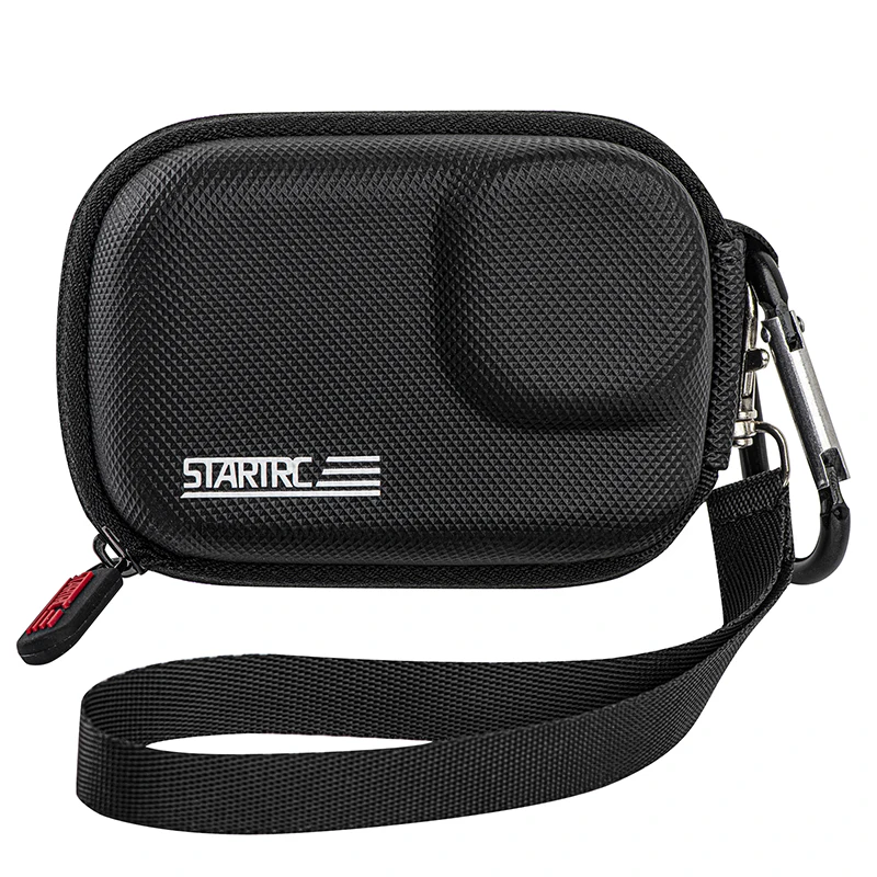 Mini Storage Bag For DJI Osmo Action 4 3 Camera Protection Zipper Carrying Case Wirst Rope Hard Shell Scrachproof Handbag Kit