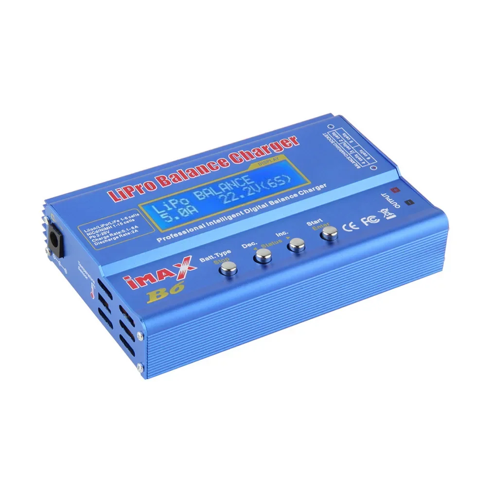 IMAX B6 80W Digital RC Lipo NiMh Battery Balance Charger AC Power 12V5A EU US UK AU Adapter Li-Fe/Li-lon/Ni-Cd Battery Charger