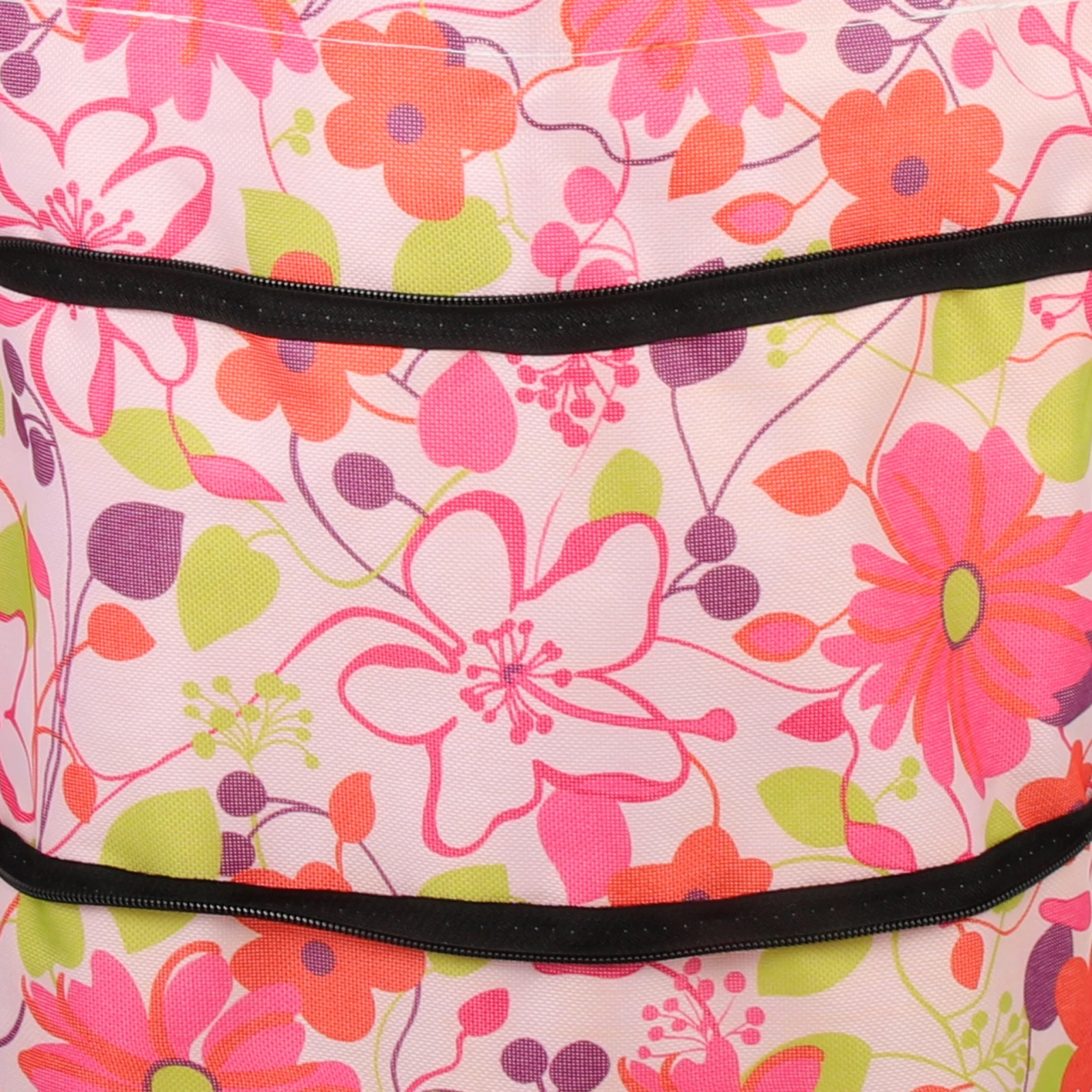 

Collapsible Shopping Large Capacity Foldable Reusable Oxford Cloth Grocery Wheels Portable Storage Bag Daily Use Outdoor Picnic