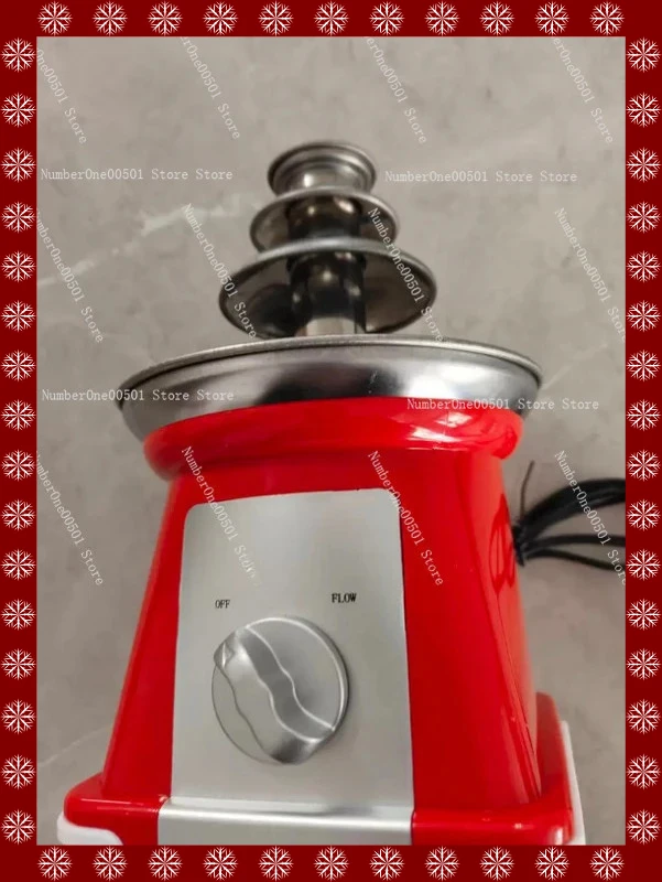 

Автоматический шоколадный фонтан 110В, 3 яруса, для вечеринок, выпечки и десертных станций