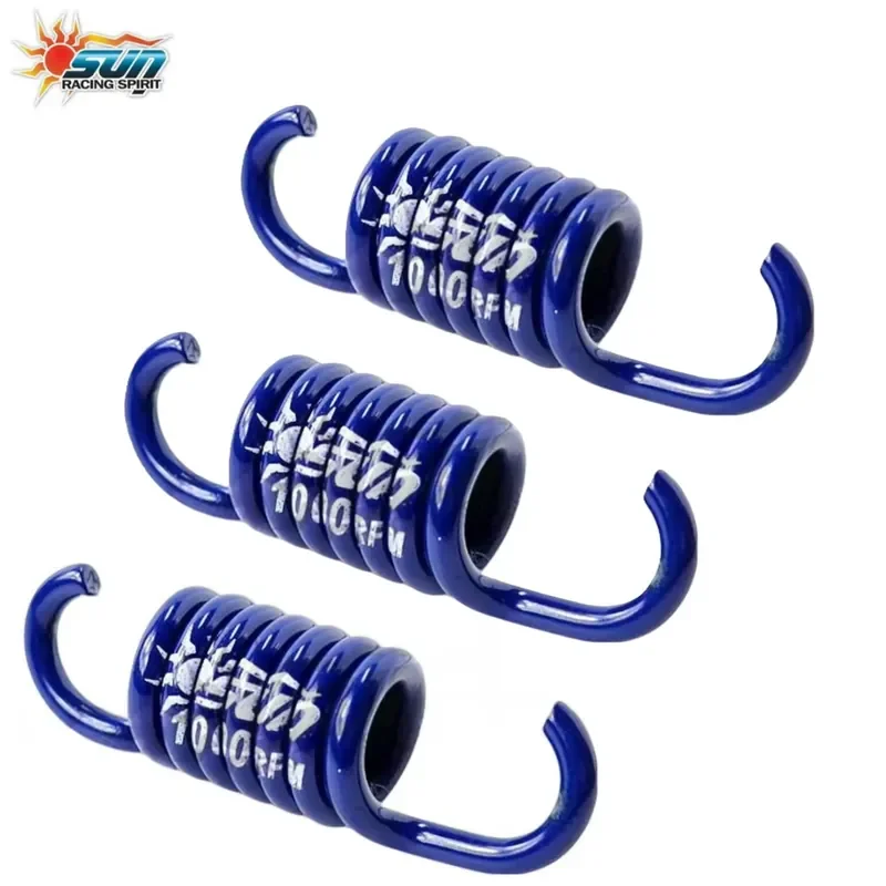 

SUN Racing Taiwan Steel CVT Motorcycle Clutch Spring 1000 RPM New Speed Upgrade BLUE 3PCS/SET MIO MXi125/MIO MX125 Scooter