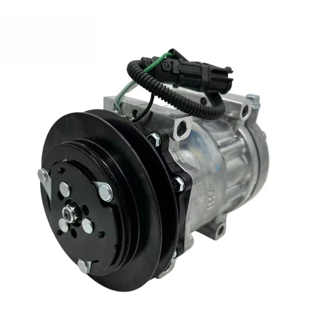New 24V Auto Car AC Compressor Truck Aircon Compressor Pump 1PK SD7H15 FMMTK0175