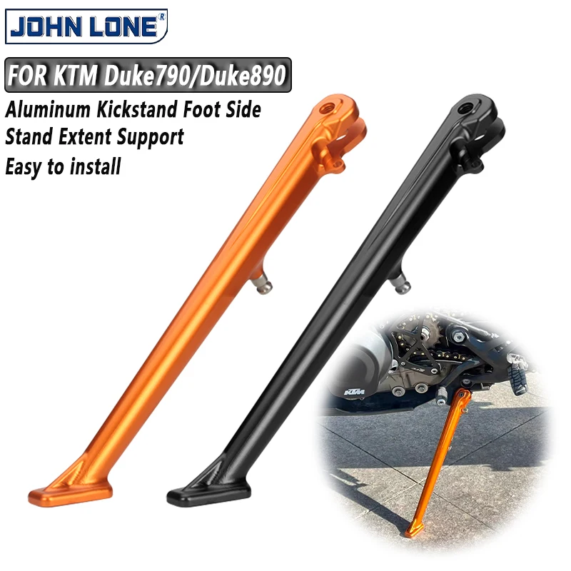 

For K-TM 790 890 DUKE duke790 890 18-24 Motorcycle Kickstand Stand Parking Suppor Kick Side Stand Foot Peg Suppor Accessories