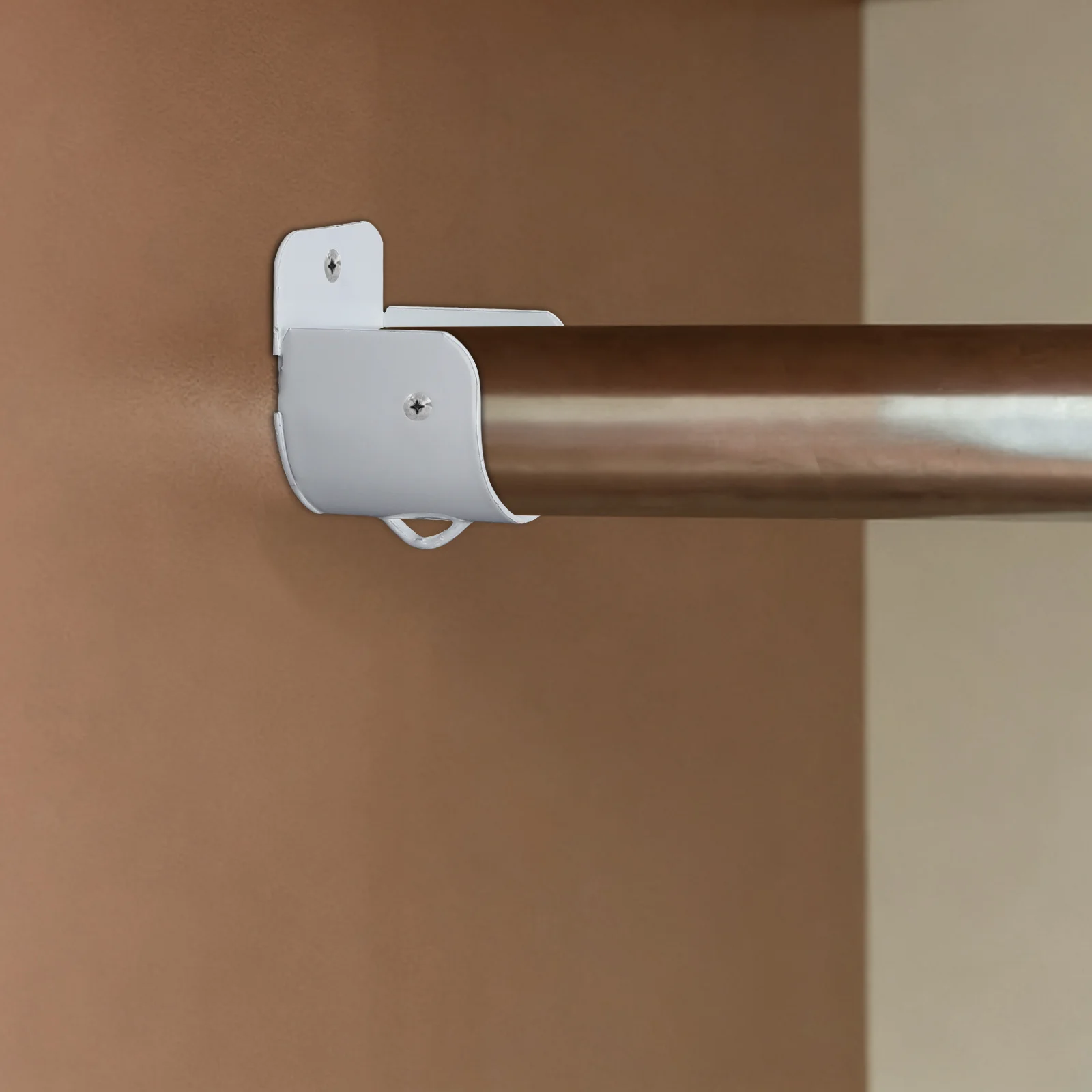 4 قطعة قوس تخزين شفة الحديد لخزانة الحمام غرفة الغسيل توفير المساحة سهلة التركيب قضيب حامل دعم خزانة #1