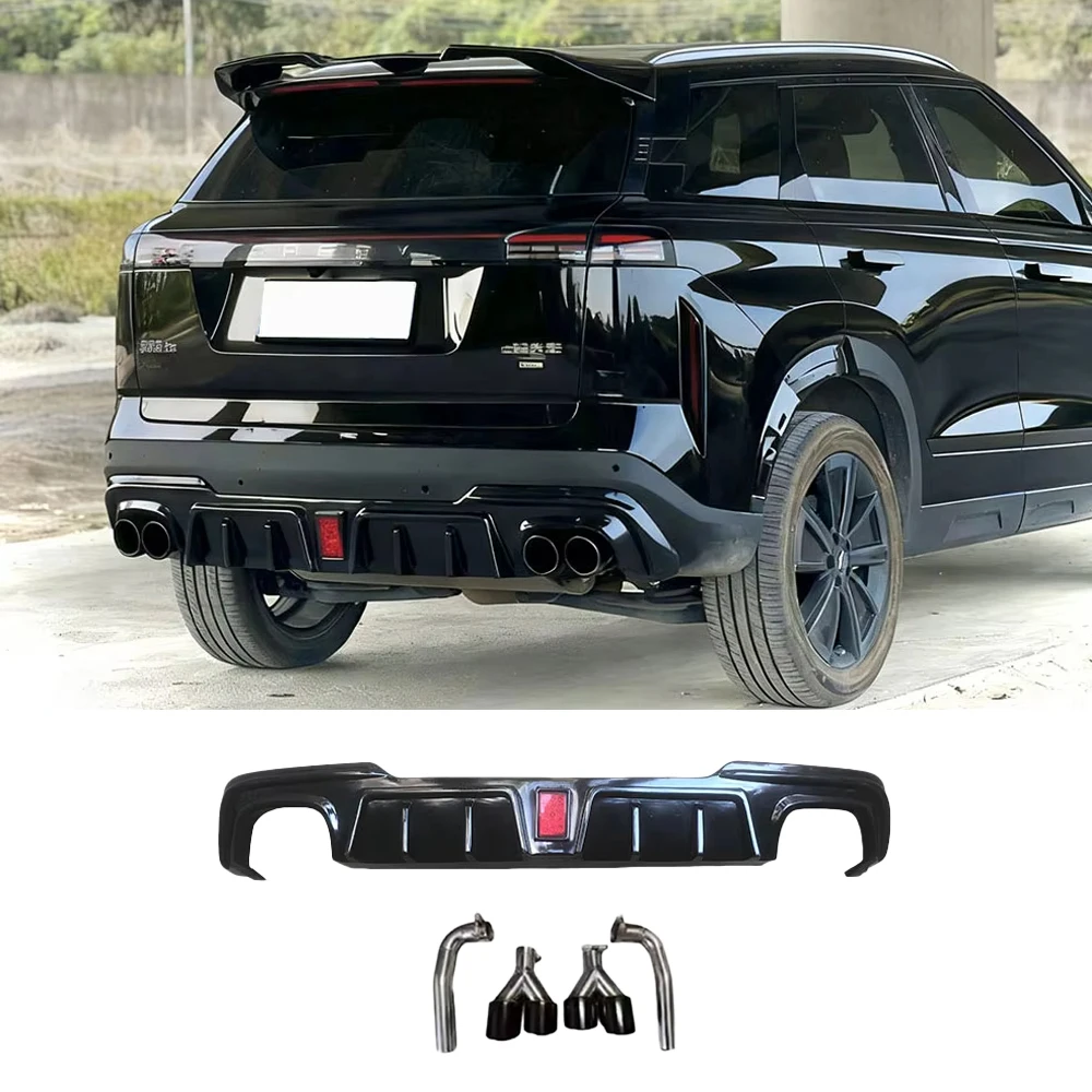 Для Chery JAECOO J7 2023 2024 2025: Задний бампер, диффузор, спойлер, обвес, аксессуары для внешней модификации